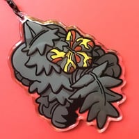 Image 2 of Gloopy Goth Scruff Keychain