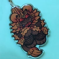 Image 1 of Guardian Guy Scruff Keychain