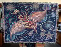 Image 1 of CEPHALOPODS • CUSTOM TAPESTRY • 72 x 54 Inches! 