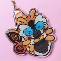 Image 1 of Momma Moth Scruff Keychain
