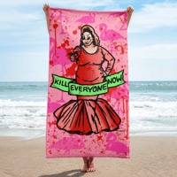 Image 1 of K.E.N. Divine Beach Towel