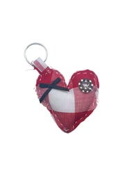 Image 1 of Handmade Heart Bag Charm