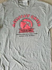 Image 2 of Vintage T Shirt Men's Melissa's Cheer Size Small