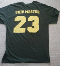 Image 4 of Vintage T Shirt Size Large Dark Green With Logo Ikon Collectables