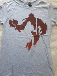 Image 1 of Vintage Tee Loot Crate World of Warcraft Graphic T-Shirt Gray Men's Size Small