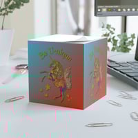 Image 2 of Be U-nique Unicorn - Sticky Note Cube