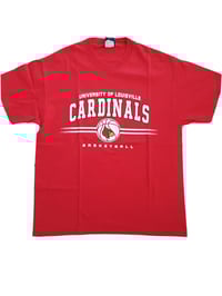 Image 1 of Cardinals University Louisville T Shirt Vintage T Shirt