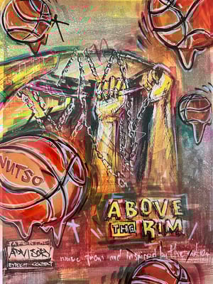 ABOVE THE RIM NUTSO EDITION - 1 of 1 HAND ALTERED