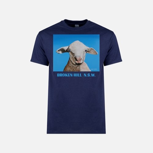T-Shirt ~ Lamb in Navy