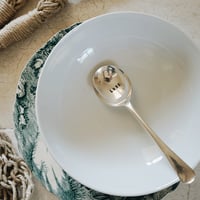 Image 4 of stamped soup spoon 