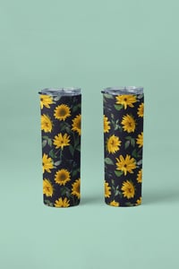 Image 4 of Sun-Kissed Floral Stainless Steel 20oz Tumbler