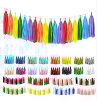Image 1 of Tissue paper tassel 