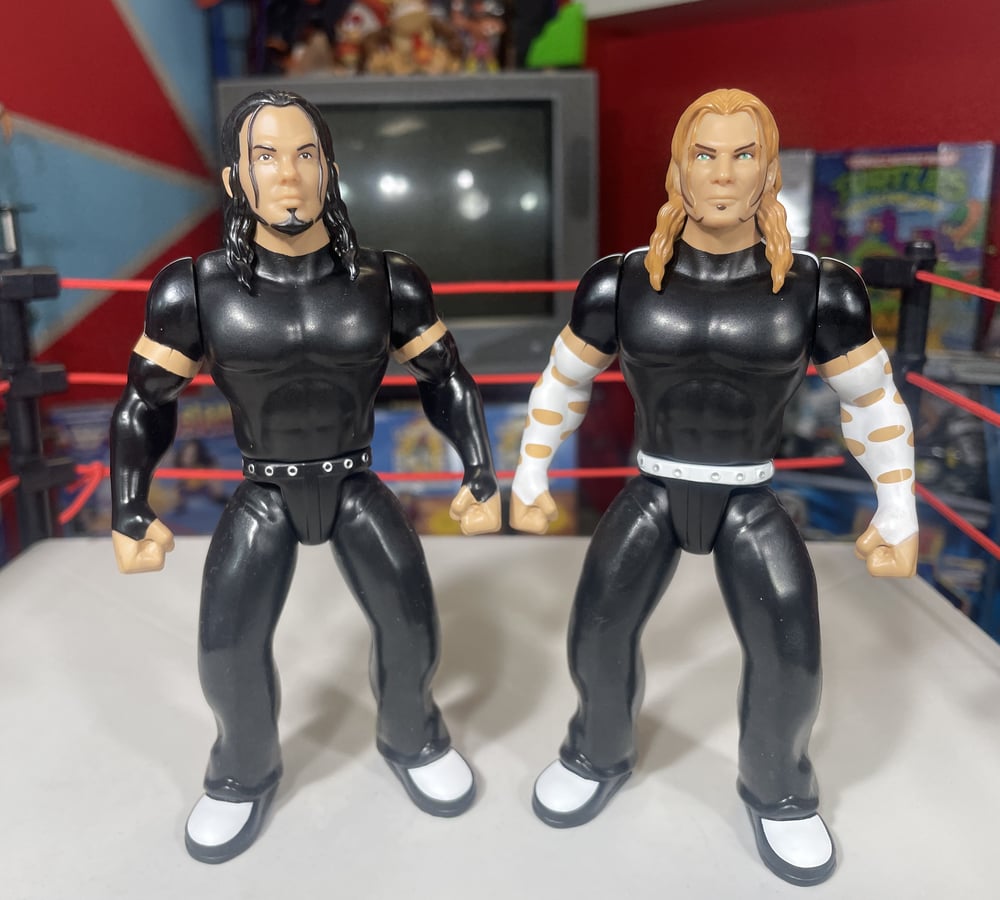 **PREORDER** MATT & JEFF HARDY BONE CRUSHING WRESTLERS SERIES 2 VARIANT FIGURES SET BY FC TOYS