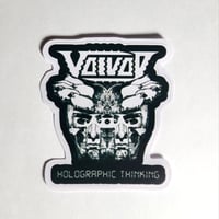 Image 1 of Voivod Holographic Thinking Matte Vinyl Sticker