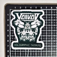 Image 2 of Voivod Holographic Thinking Matte Vinyl Sticker