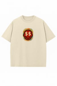 Image 2 of Run it Up Oversized Tee (Beige)