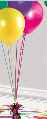 Image 2 of Metallic Balloon Weights.