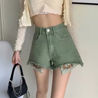 Image 4 of Meadow Edge Fray Shorts