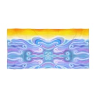 Image 5 of Beach Waves Dreamscape - Beach Towel