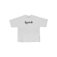 Image 1 of White Syndicate Chrome Logo Tee