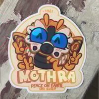 The Moth Emblem Sticker