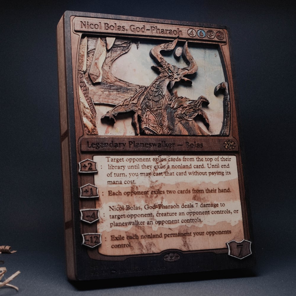 Image of Nicol Bolas #140 (Hour of Devastation)