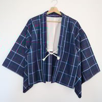 Image 3 of " Tsumugui Ao Kôushi  "　紬 青 格子