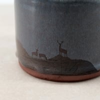 Image 2 of Deer on Hill at Dusk Pot