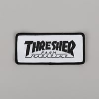 Thresher Farm Magazine - Embroidered Patch (Black)
