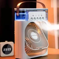 Portable Mini Air Cooler Fan 3 in 1 Ice Cold Cooling Air Conditioner Humidifier