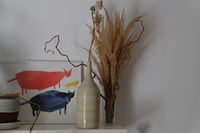 Image 1 of Striped vase.