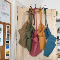 Image 10 of NEW! Gardeners Tool Belt Apron - Light Tan Canvas - Gift for Gardeners. No26:2