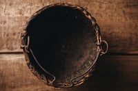 Image 2 of Antique basket with metal handle