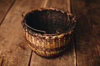 Image 5 of Antique basket with metal handle