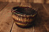 Image 7 of Antique basket with metal handle