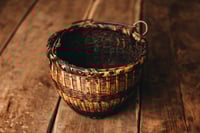 Image 9 of Antique basket with metal handle