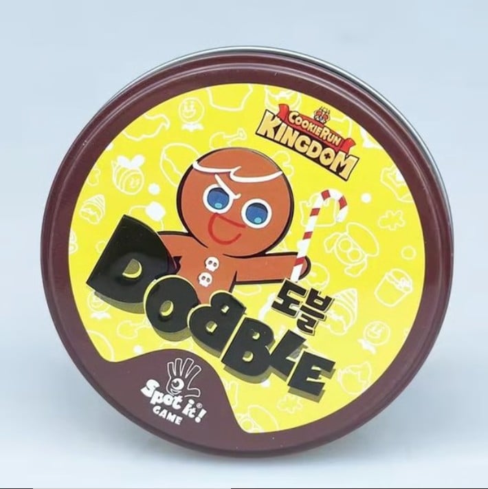 DobbleCookieRunKingdomEditionSpotItCardKoreanBoardforFamilyandKidsTravellingBoardGam