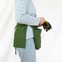 Image 18 of NEW! Gardeners Tool Belt Apron - Light Tan Canvas - Gift for Gardeners. No26:2