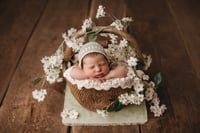 Image 3 of Basket with handle for newborns