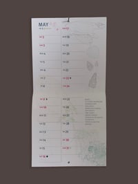 Image 4 of 2026 Forager’s Calendar – Illustrated Wall Calendar with Fungi, Berries & Wild Plants