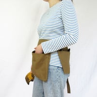 Image 19 of NEW! Gardeners Utility Belt Apron - Green Cotton Canvas . Gift for gardeners. No26:2