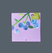 Image 2 of 2026 Seasonal Fruit & Vegetable Calendar, Illustrated Monthly Wall Calendar | 21 x 21 cm