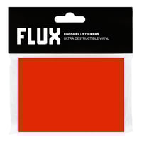 Image 2 of FLUX Eggshell Stickers - Red - Purple 