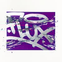 Image 5 of FLUX Eggshell Stickers - Red - Purple 