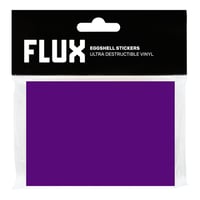 Image 6 of FLUX Eggshell Stickers - Red - Purple 