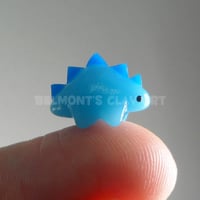 Image 2 of 🟦 "Translucent" mini Dino – Sky Blue