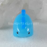 Image 3 of 🟦 "Translucent" mini Dino – Sky Blue