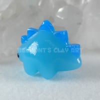 Image 4 of 🟦 "Translucent" mini Dino – Sky Blue