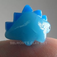 Image 5 of 🟦 "Translucent" mini Dino – Sky Blue