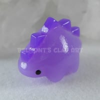 Image 1 of 🟪 "Translucent" mini Dino – Lavender Purple
